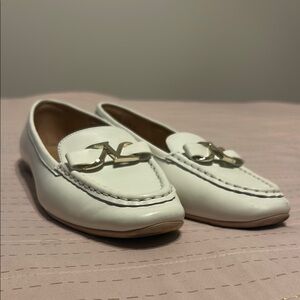Women's Naturalizer White Loafers